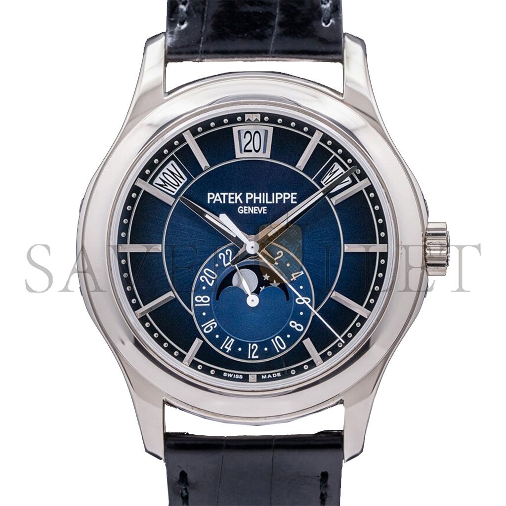 P**ek Ph**ppe complications mechanical black dial mens watch 5205g-013